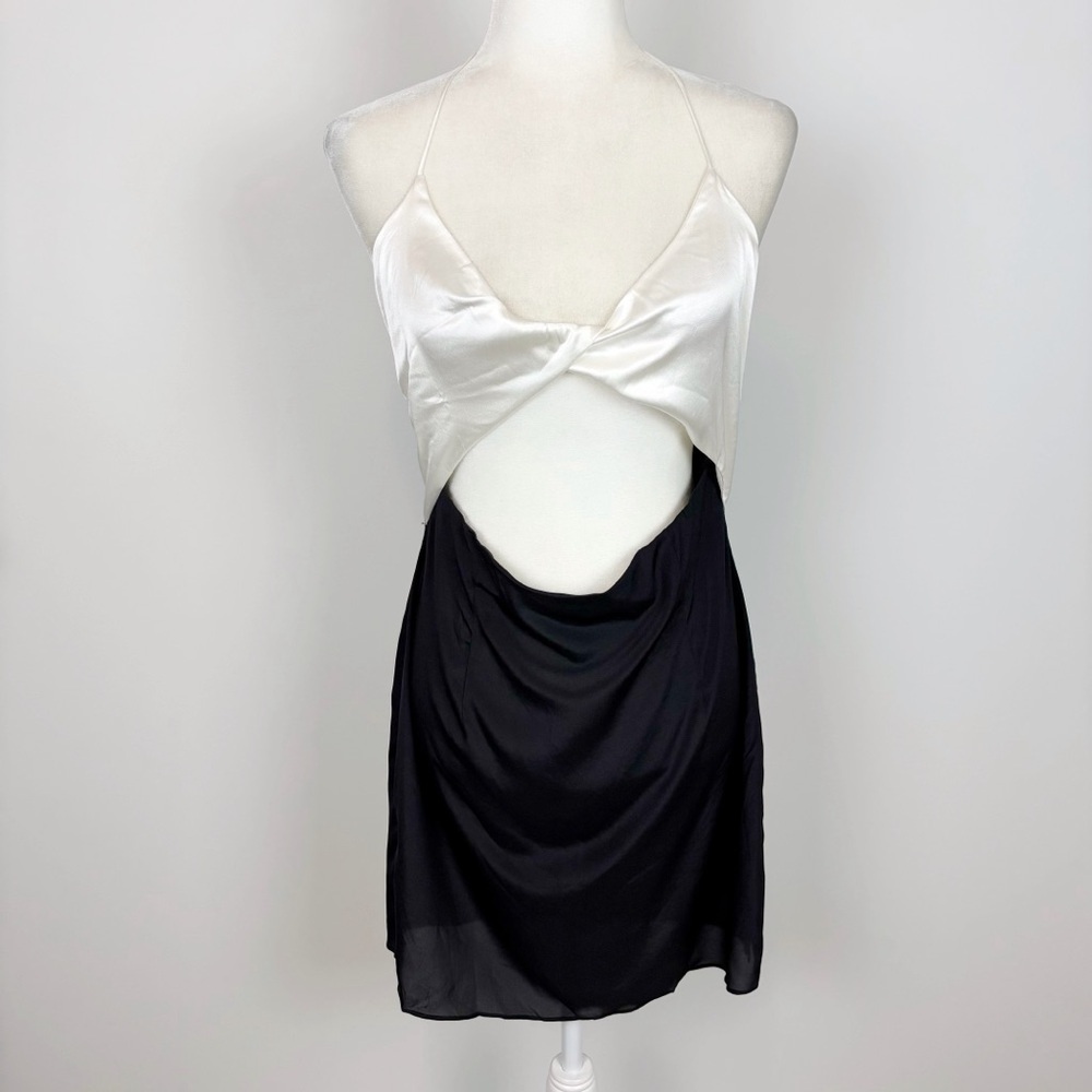 MANURI Baby Jessie Dress in Black & White Size XL - Picture 2 of 16